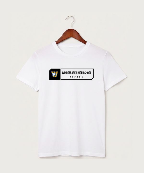 Windom Area High School Football (Boys) - White T-Shirt - Full Front