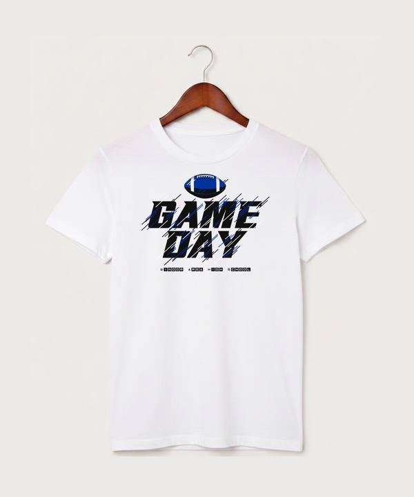 Windom Area High School Football (Boys) - White T-Shirt - Full Front