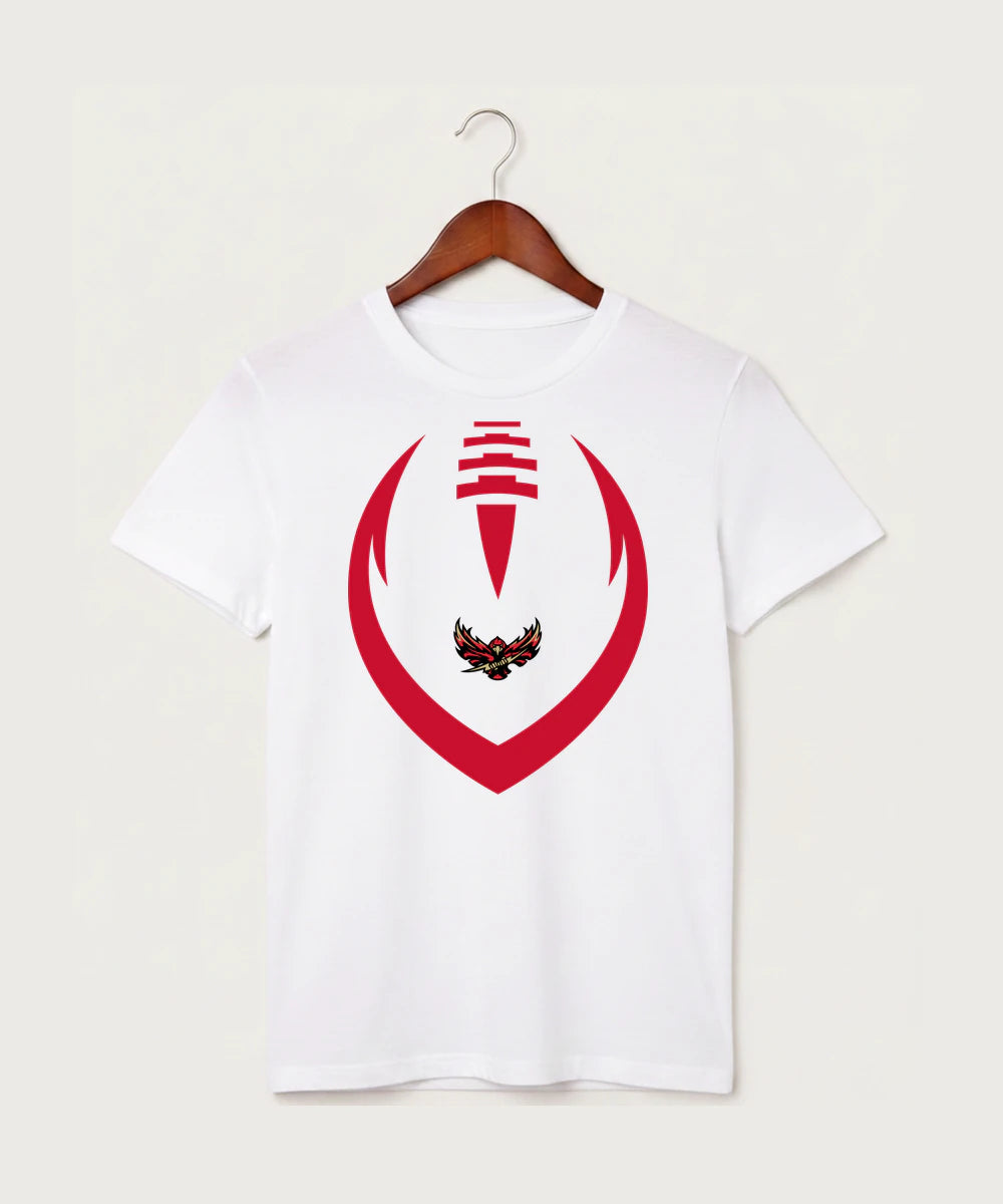 Gfw High School Football (Boys) - White T-Shirt - Full Front