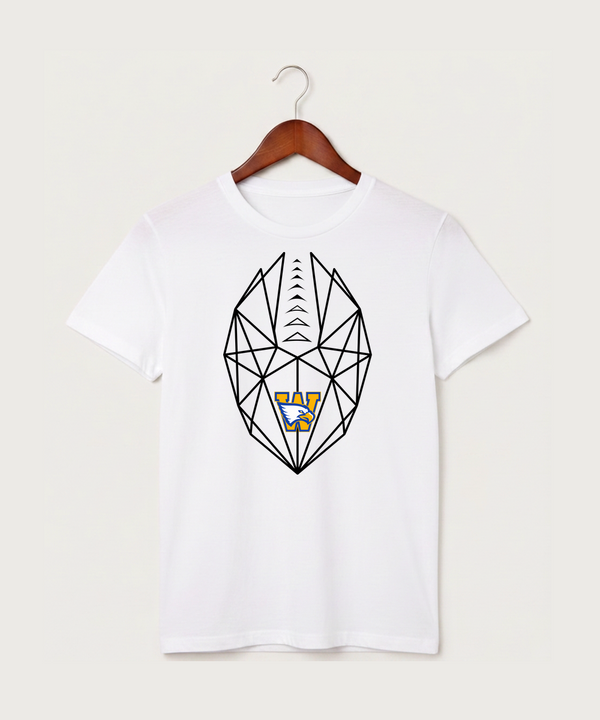 Windom Area High School Football (Boys) - White T-Shirt - Full Front