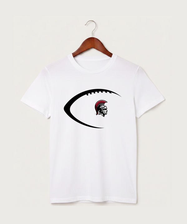 Worthington High School Football (Boys) - White T-Shirt - Full Front