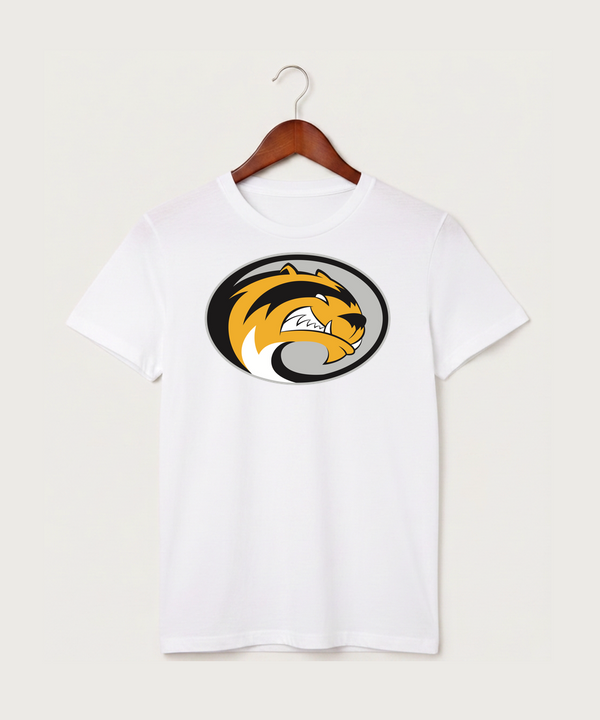 Sibley East High School Football (Boys) - White T-Shirt - Full Front