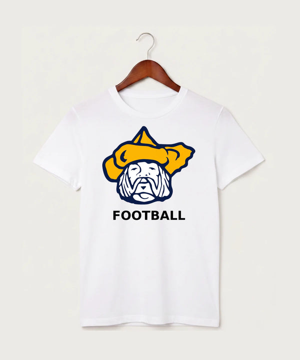 Polo HS Football general - White T-Shirt - Full Front