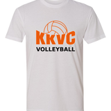 KVCC Volleyball - White T-Shirt - Full Front