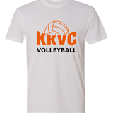 KVCC Volleyball - White T-Shirt - Full Front