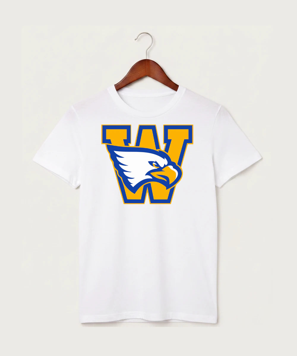 Windom Area High School Football (Boys) - White T-Shirt - Full Front