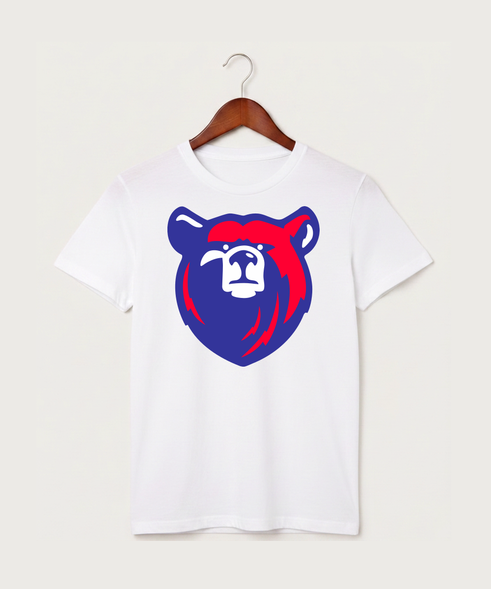 Bertha Hewitt High School Football (Boys) - White T-Shirt - Full Front