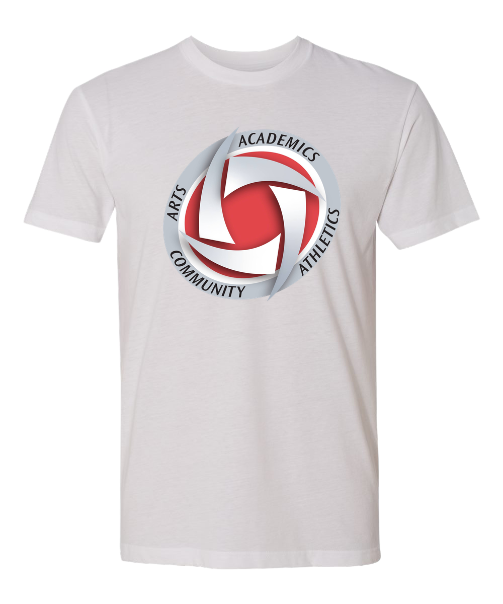 Houston Volleyball - White T-Shirt - Full Front