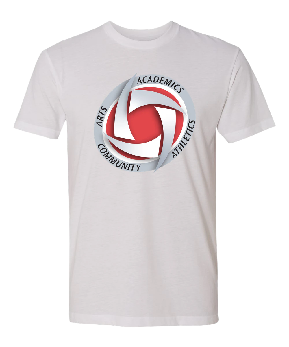 Houston Volleyball - White T-Shirt - Full Front