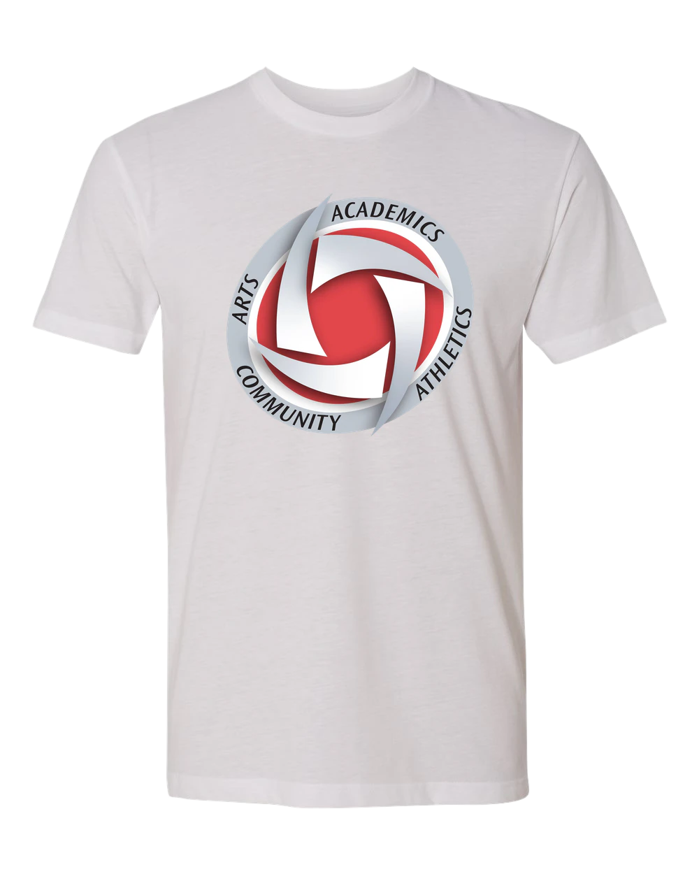 Houston Volleyball - White T-Shirt - Full Front