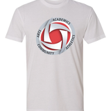 Houston Volleyball - White T-Shirt - Full Front