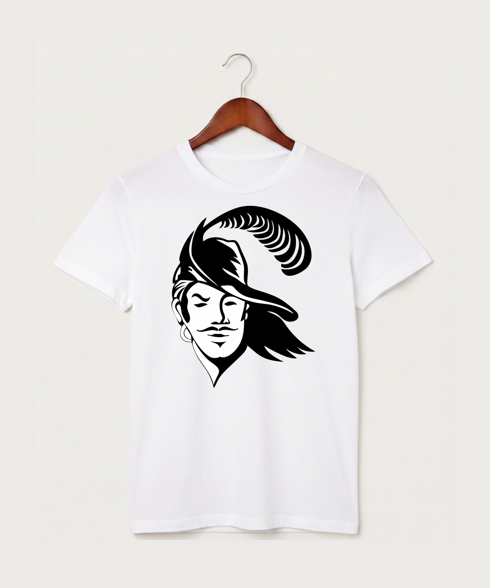 Border West Football (Boys) - White T-Shirt - Full Front