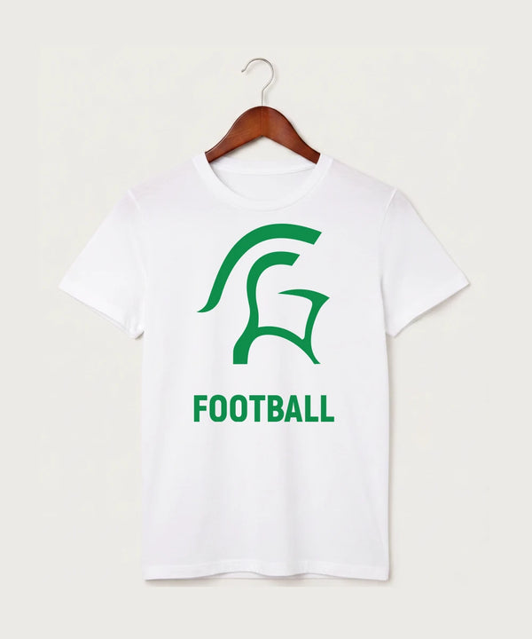 La Crescent-Hokah High School Football (Boys) - White T-Shirt - Full Front
