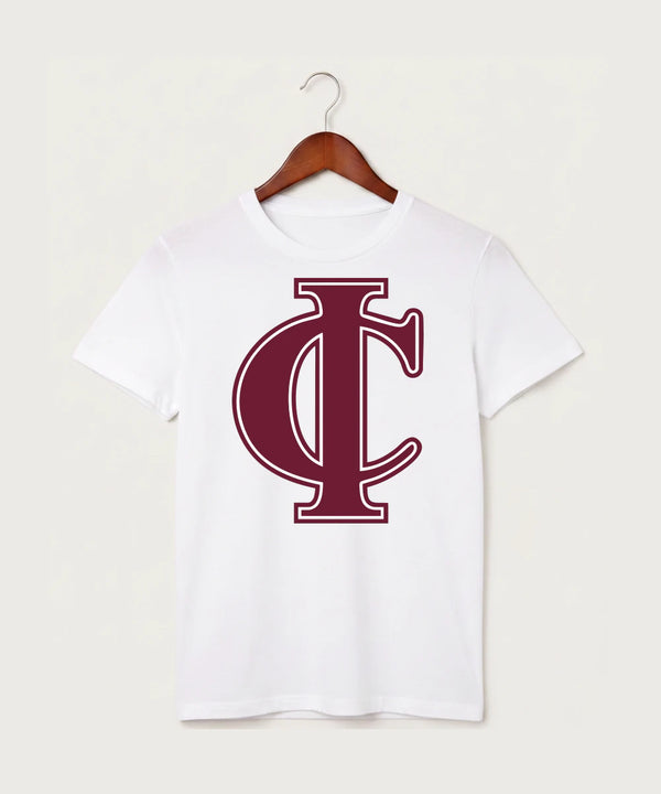 Crosby Ironton High School Football (Boys) - White T-Shirt - Full Front
