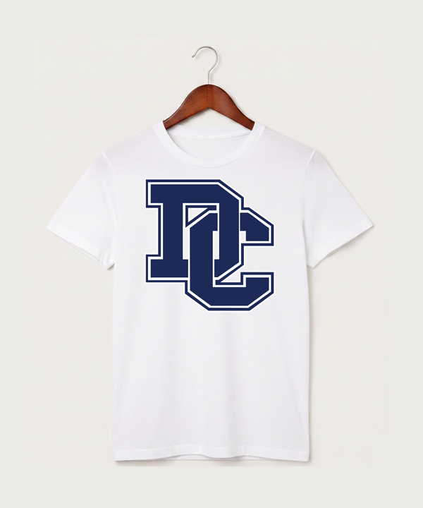 Dassel Cokato High School Football (Boys) - White T-Shirt - Full Front
