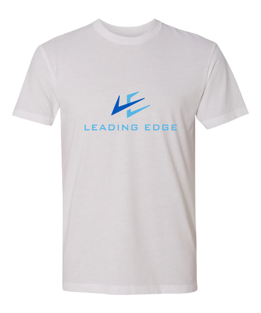 Leading Edge example_store - White T-Shirt - Full Front