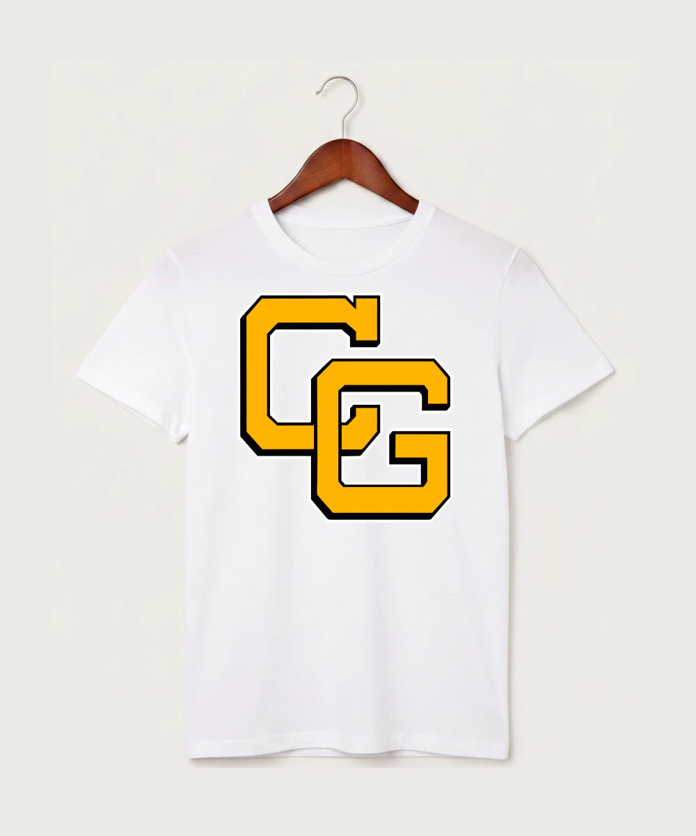 Clearbrook Gonvick High School Football (Boys) - White T-Shirt - Full Front