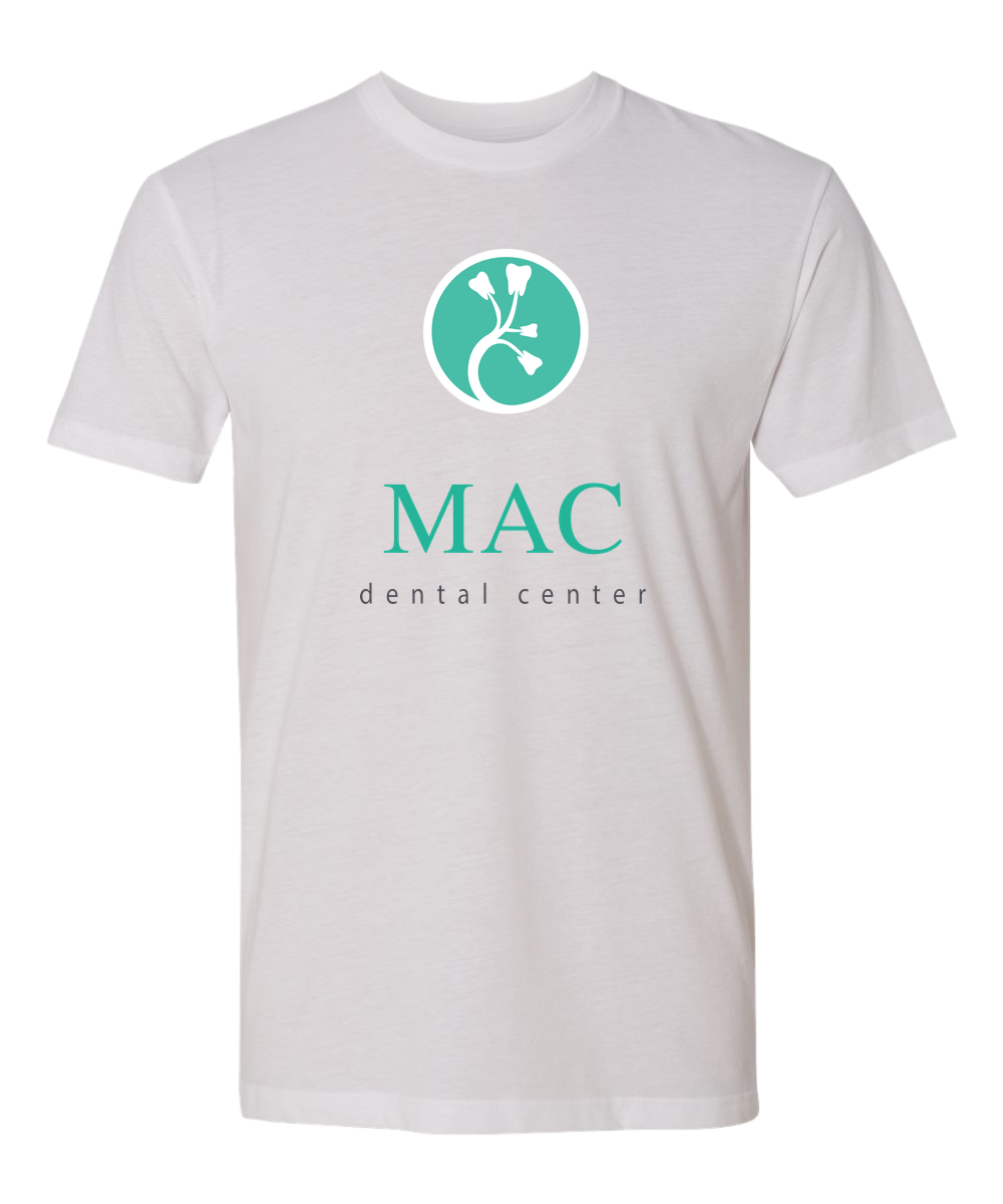 Mac Dental Football - White T-Shirt - Full Front