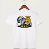 Shelton High School FFA general - White T-Shirt - Full Front