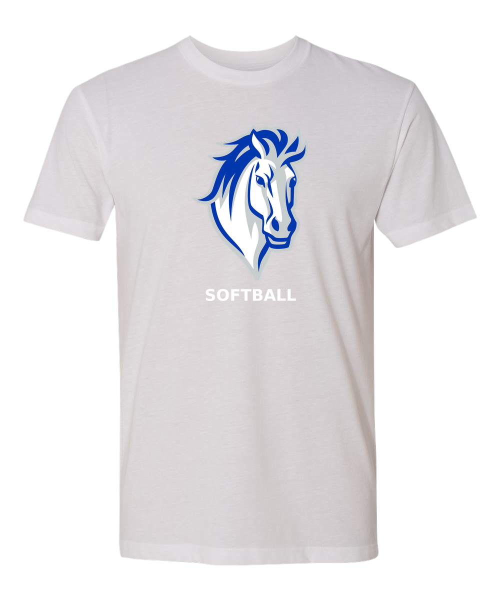 Mora Softball - White T-Shirt - Full Front