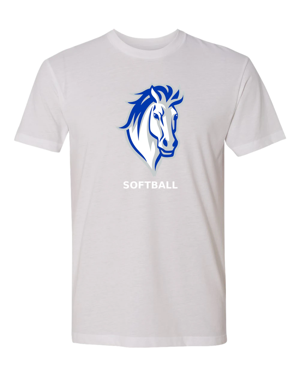 Mora Softball - White T-Shirt - Full Front