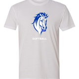 Mora Softball - White T-Shirt - Full Front