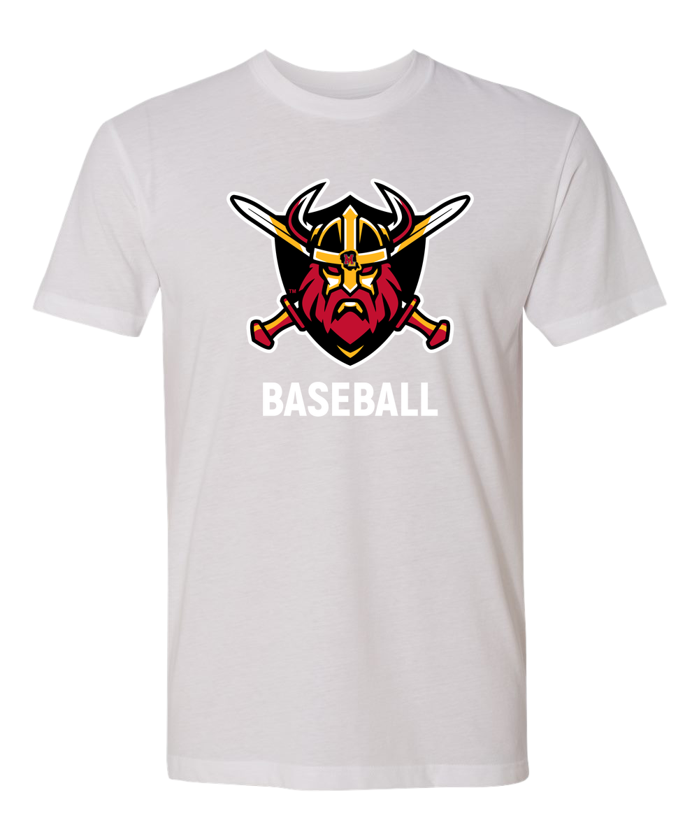 Mille Lacs Baseball - White T-Shirt - Full Front