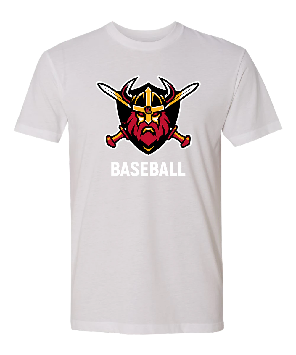 Mille Lacs Baseball - White T-Shirt - Full Front