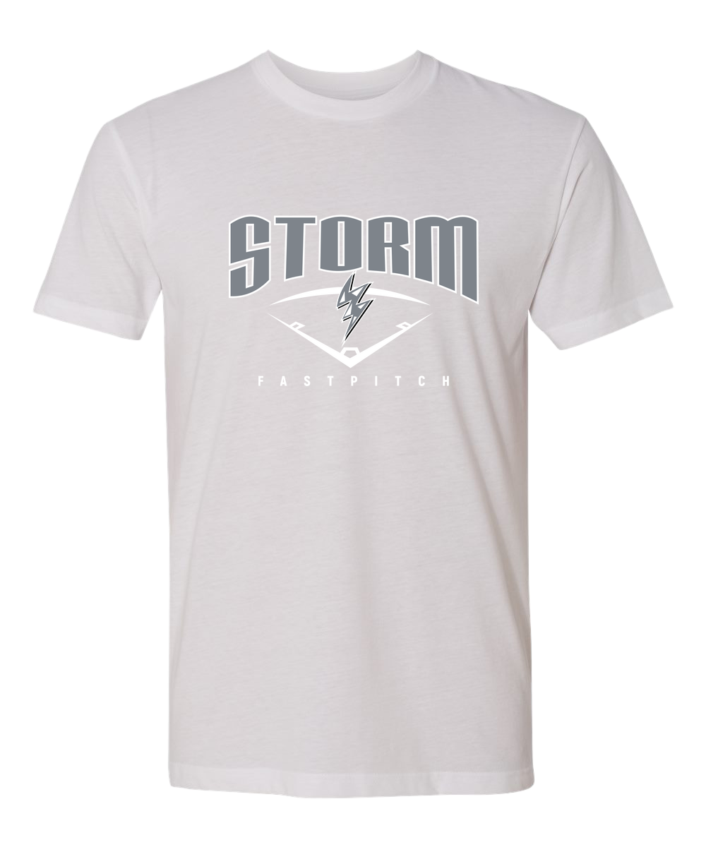 BW Softball - White T-Shirt - Full Front