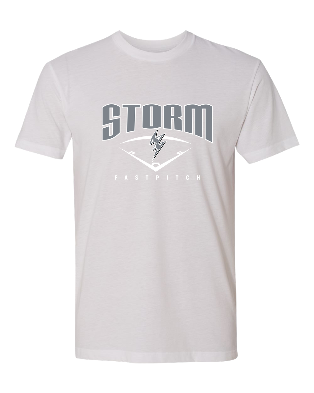 BW Softball - White T-Shirt - Full Front