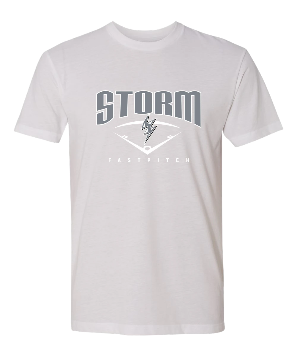 BW Softball - White T-Shirt - Full Front