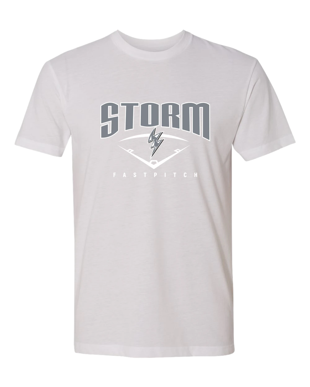 BW Softball - White T-Shirt - Full Front