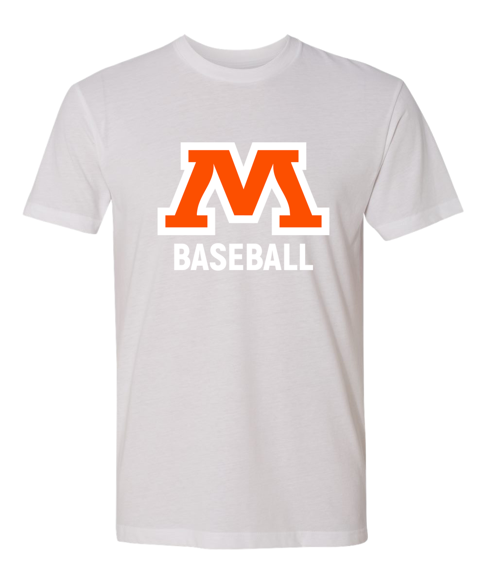 Moorhead Baseball - White T-Shirt - Full Front