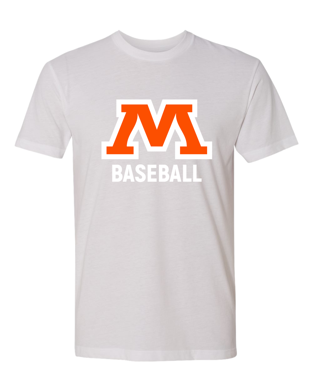 Moorhead Baseball - White T-Shirt - Full Front