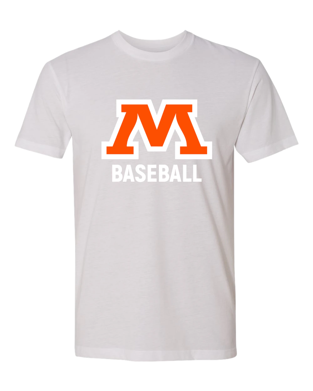 Moorhead Baseball - White T-Shirt - Full Front