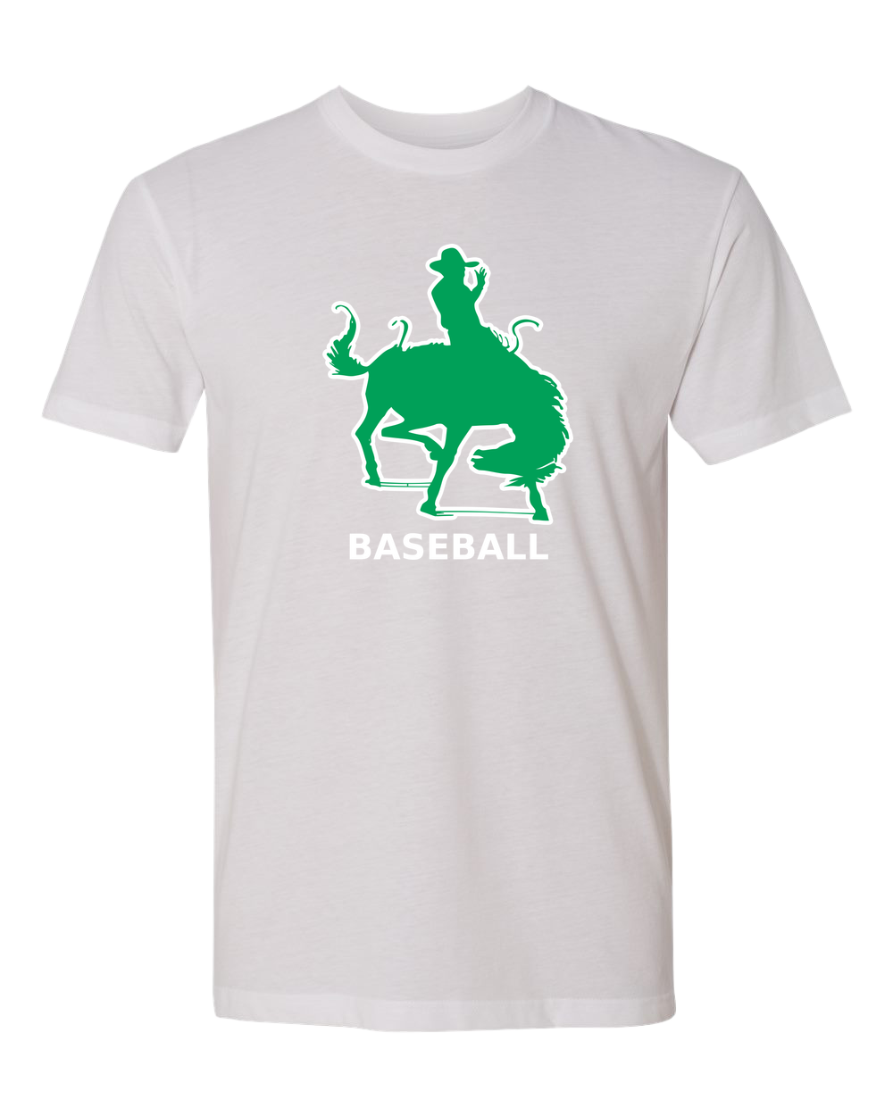 Breckenridge Baseball - White T-Shirt - Full Front