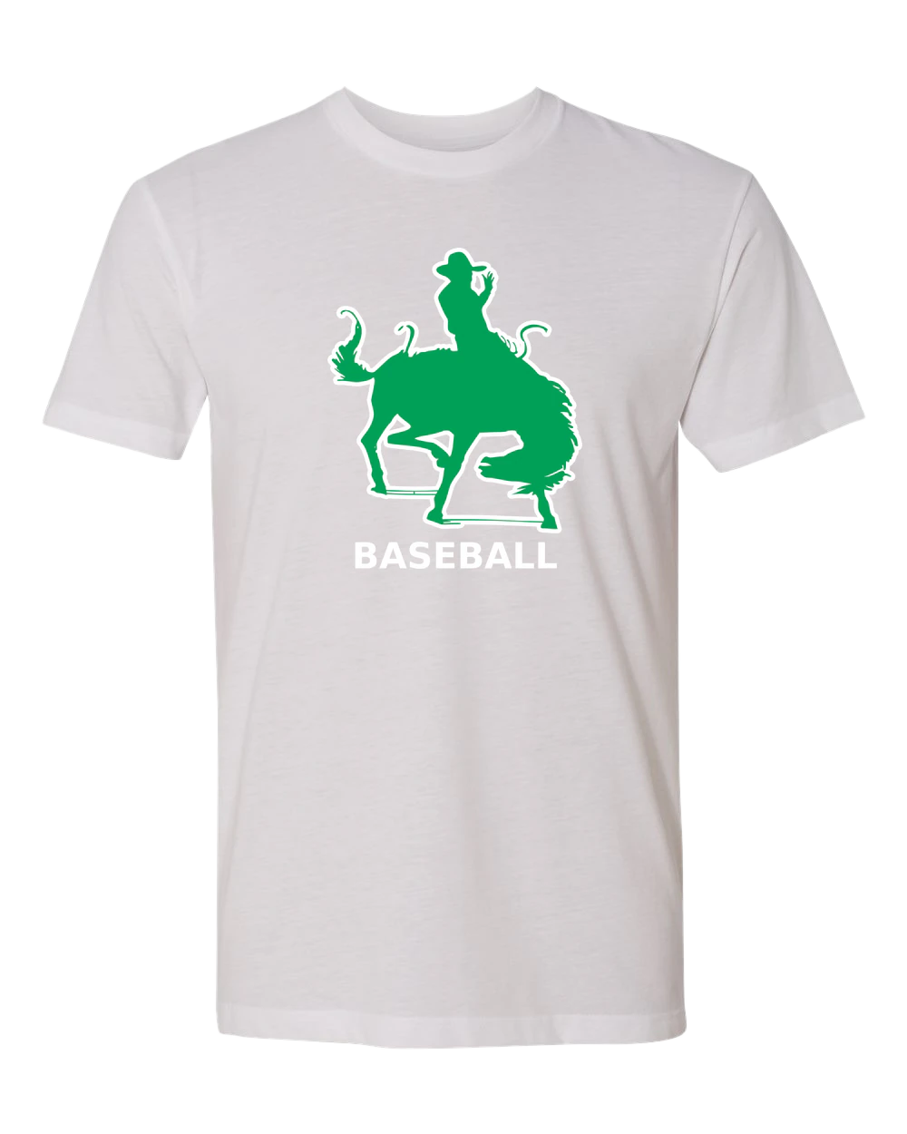 Breckenridge Baseball - White T-Shirt - Full Front