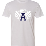 Abingdon Soccer - White T-Shirt - Full Front