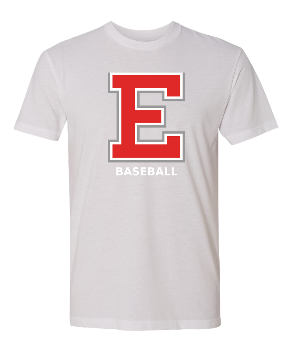Duluth East Baseball - White T-Shirt - Full Front