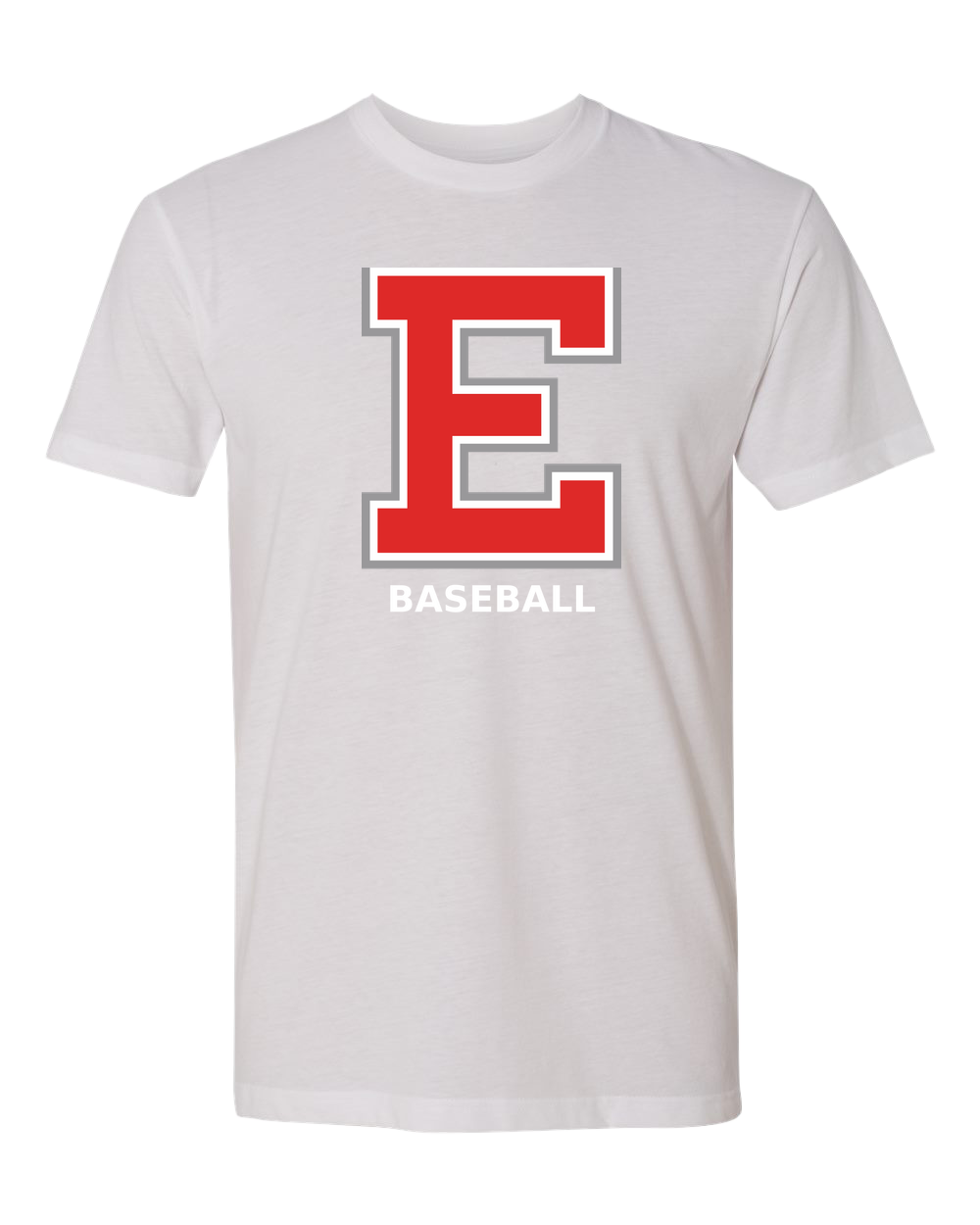 Duluth East Baseball - White T-Shirt - Full Front