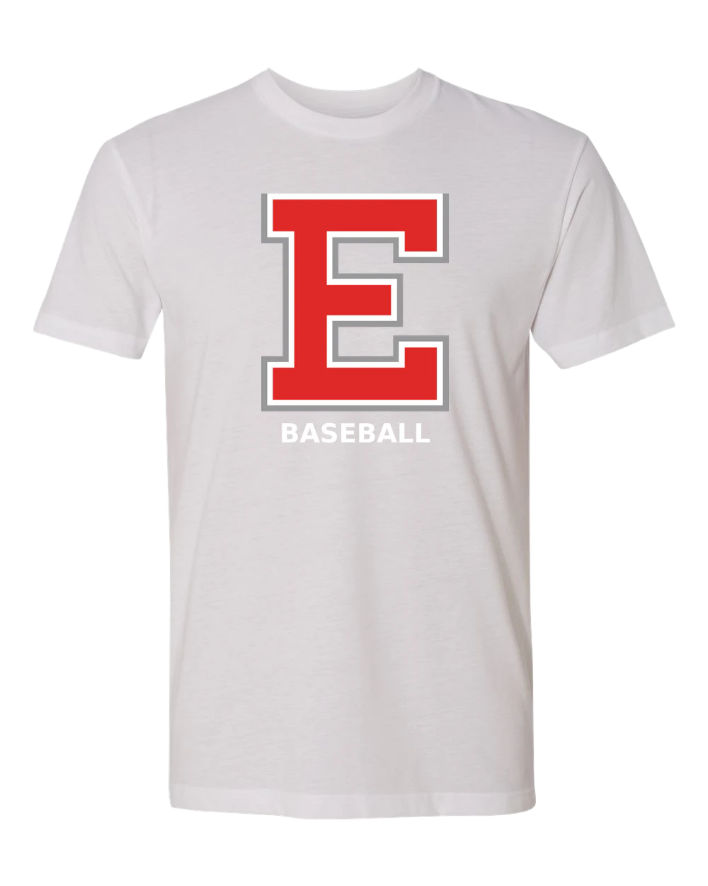 Duluth East Baseball - White T-Shirt - Full Front