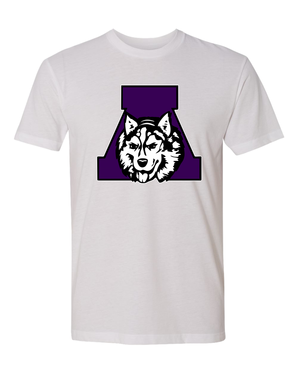 Albany Baseball and Softball - White T-Shirt - Full Front