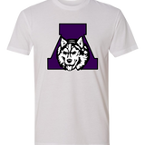 Albany Baseball and Softball - White T-Shirt - Full Front