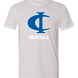 Cambridge Isanti Baseball - White T-Shirt - Full Front
