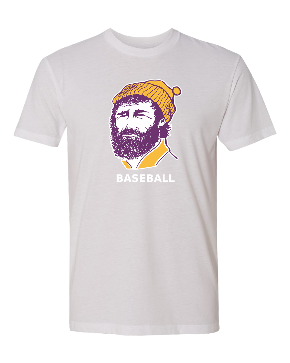 Cloquet Baseball - White T-Shirt - Full Front