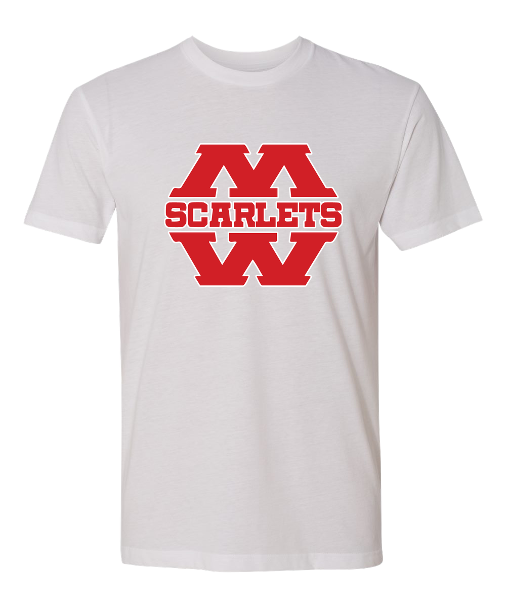 Mankato West Track - White T-Shirt - Full Front