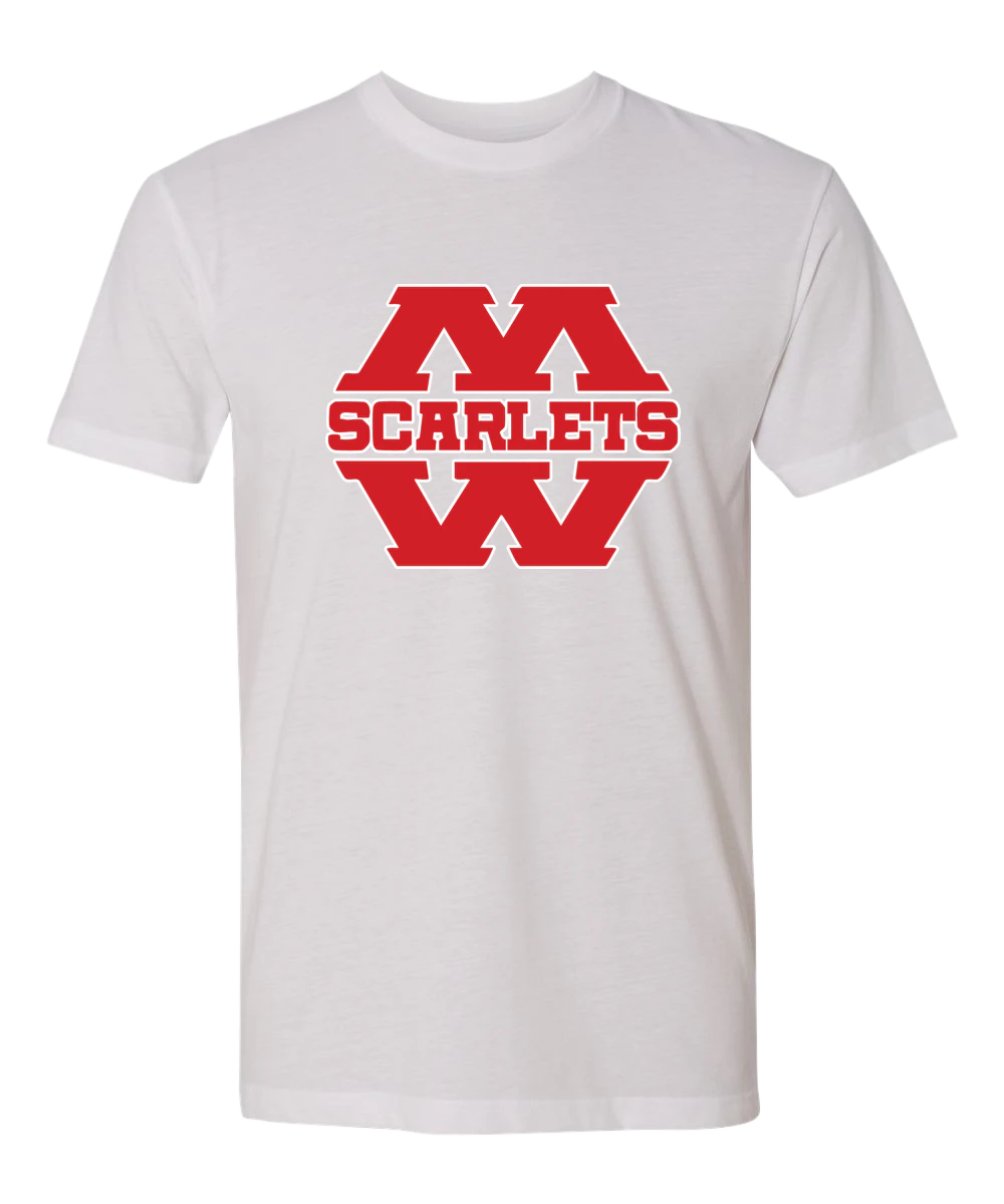 Mankato West Track - White T-Shirt - Full Front