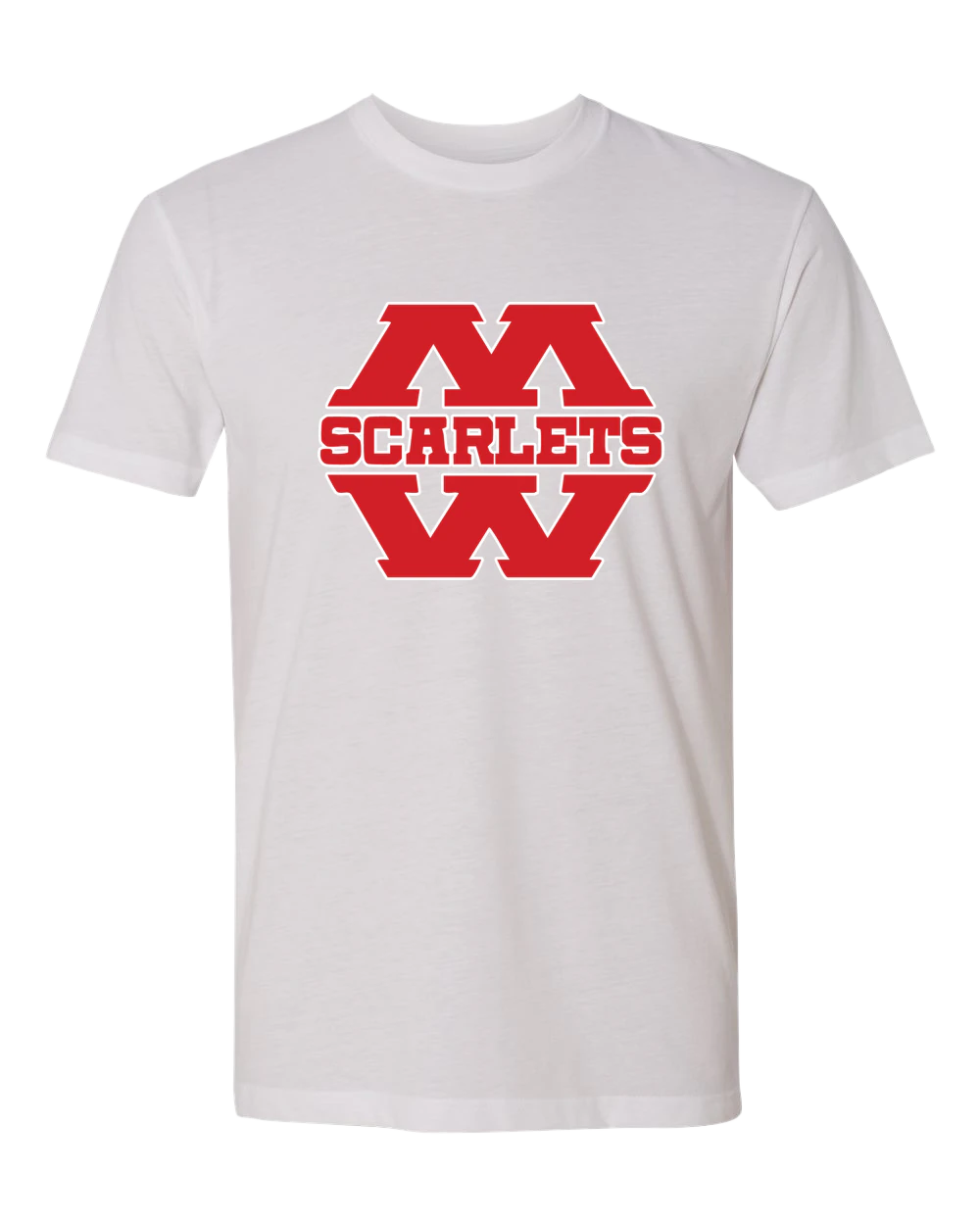 Mankato West Track - White T-Shirt - Full Front