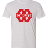 Mankato West Track - White T-Shirt - Full Front