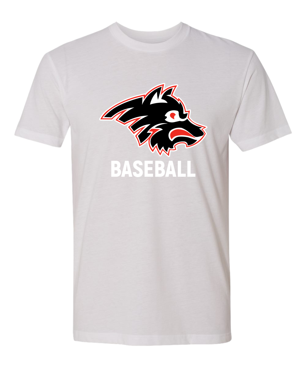 Milaca Baseball - White T-Shirt - Full Front